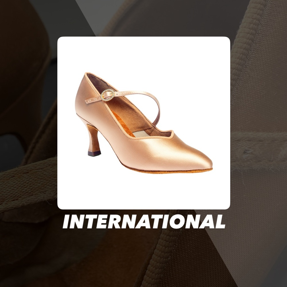 GUC International ICS Superstar Singlestrap Ballroom Shoes